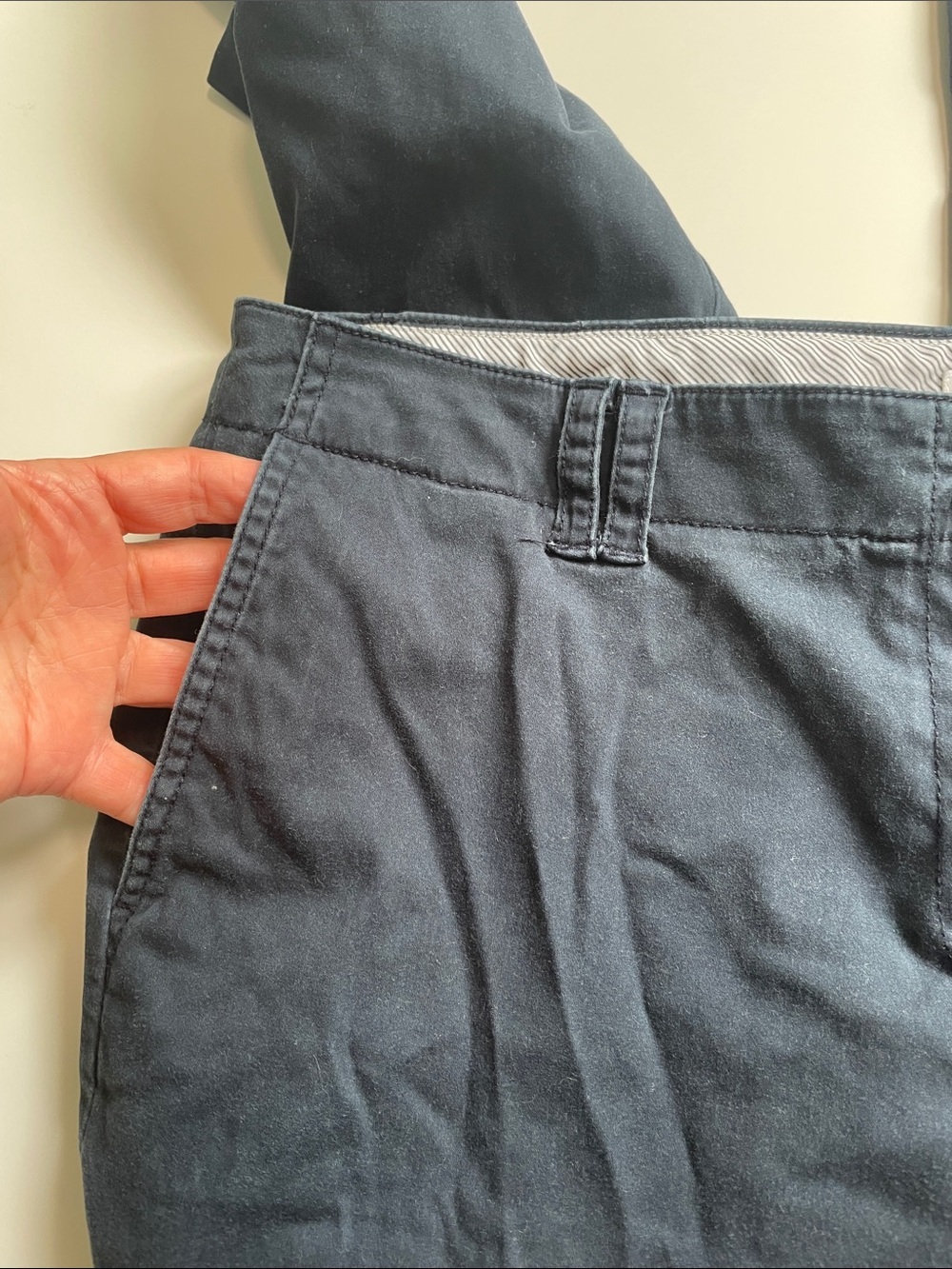 J. Jill Wide Leg Pants in Dark Navy - Picture 3 of 6